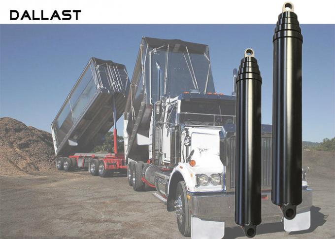 3 / 덤프 트럭 팁 주는 사람 트레일러를 위한 4/5개의 단계 유압 램 기름 실린더