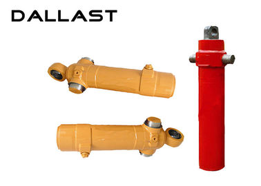 Piston Rod Single Acting High Press Telescopic Dump Truck Hydraulic Cylinder