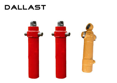 Piston Rod Single Acting High Press Telescopic Dump Truck Hydraulic Cylinder
